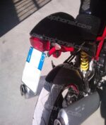 Portatarga Ducati Monster fino a 2008 Telaio Tagliato Mod.1 - immagine 4