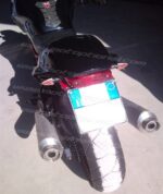 Portatarga Ducati Monster fino a 2008 Telaio Tagliato Mod.1 - immagine 5