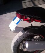 Portatarga Ducati Monster fino a 2008 Telaio Tagliato Mod.1 - immagine 7