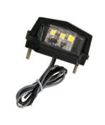 Luce targa a 3 Led Smd  Bianco Omologata CE - immagine 2
