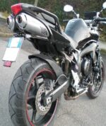 Portatarga Regolabile Yamaha FZ6 dal 2004 al 2008