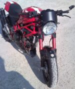 Cupolino CAFE' RACER Ducati Monster fino 2008 testa bassa