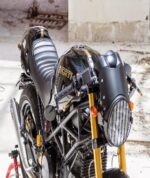 Cupolino CAFE' RACER Ducati Monster fino 2008 testa bassa - immagine 3