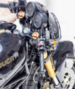 Cupolino CAFE' RACER Ducati Monster fino 2008 testa bassa - immagine 4