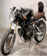 Cupolino CAFE' RACER Ducati Monster fino 2008 testa bassa - immagine 7