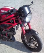 Cupolino CAFE' RACER Ducati Monster fino 2008 testa bassa - immagine 8