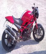 Portatarga Ducati Monster fino a 2008 Telaio Tagliato Mod.1 - immagine 2