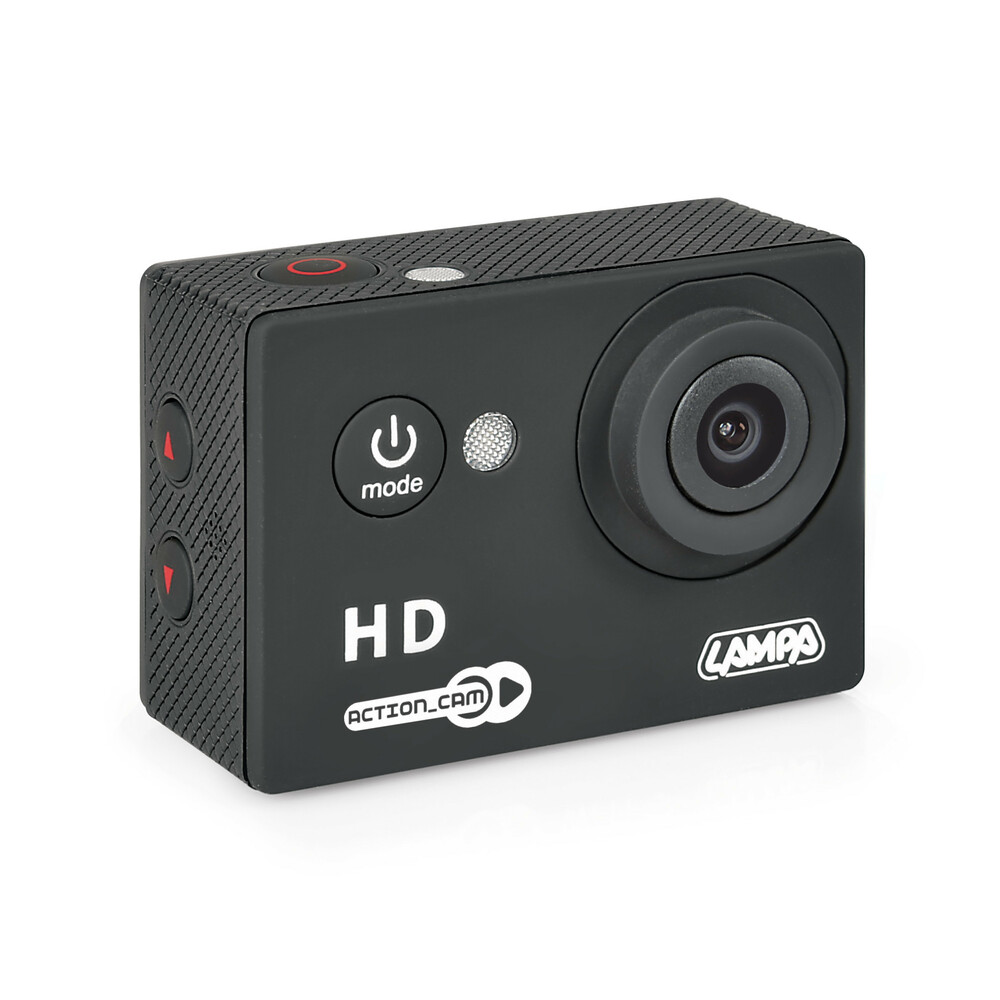 Action-Cam 1, telecamera per sport 720p + Kit accessori