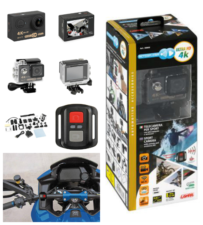 Action-Cam 3 - Telecamera 4K Ultra HD WI-FI