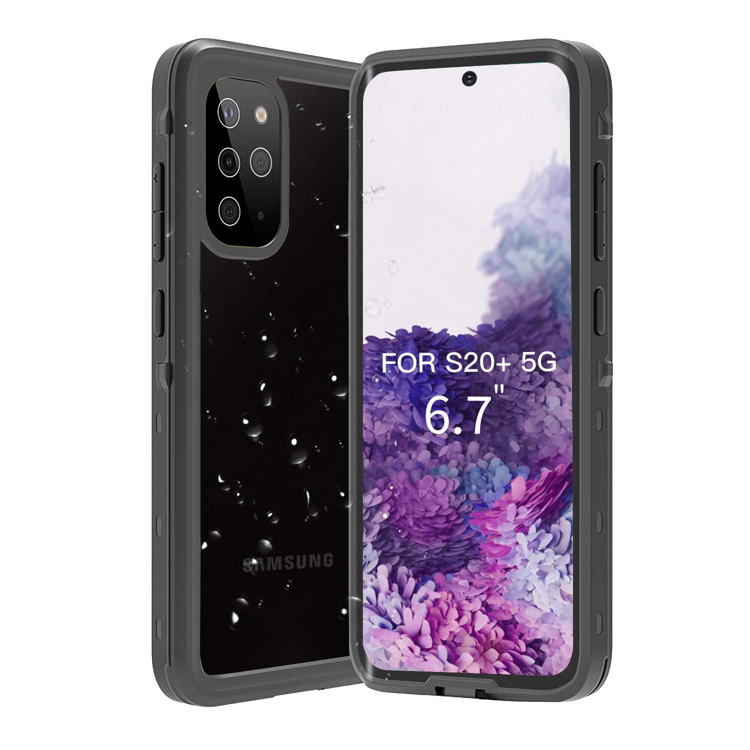 Custodia Rigida Impermeabile per Samsung Galaxy S20 Plus