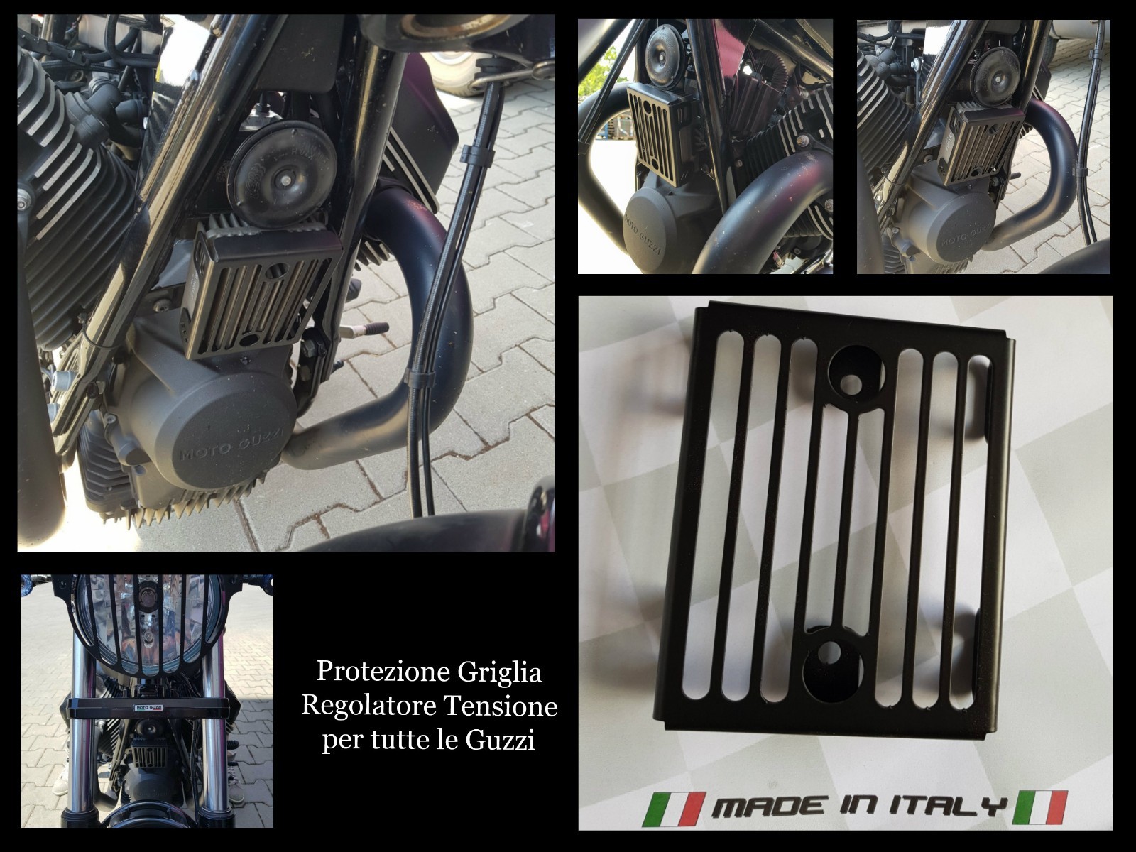 Griglia Protezione Regolatore di Tensione Guzzi