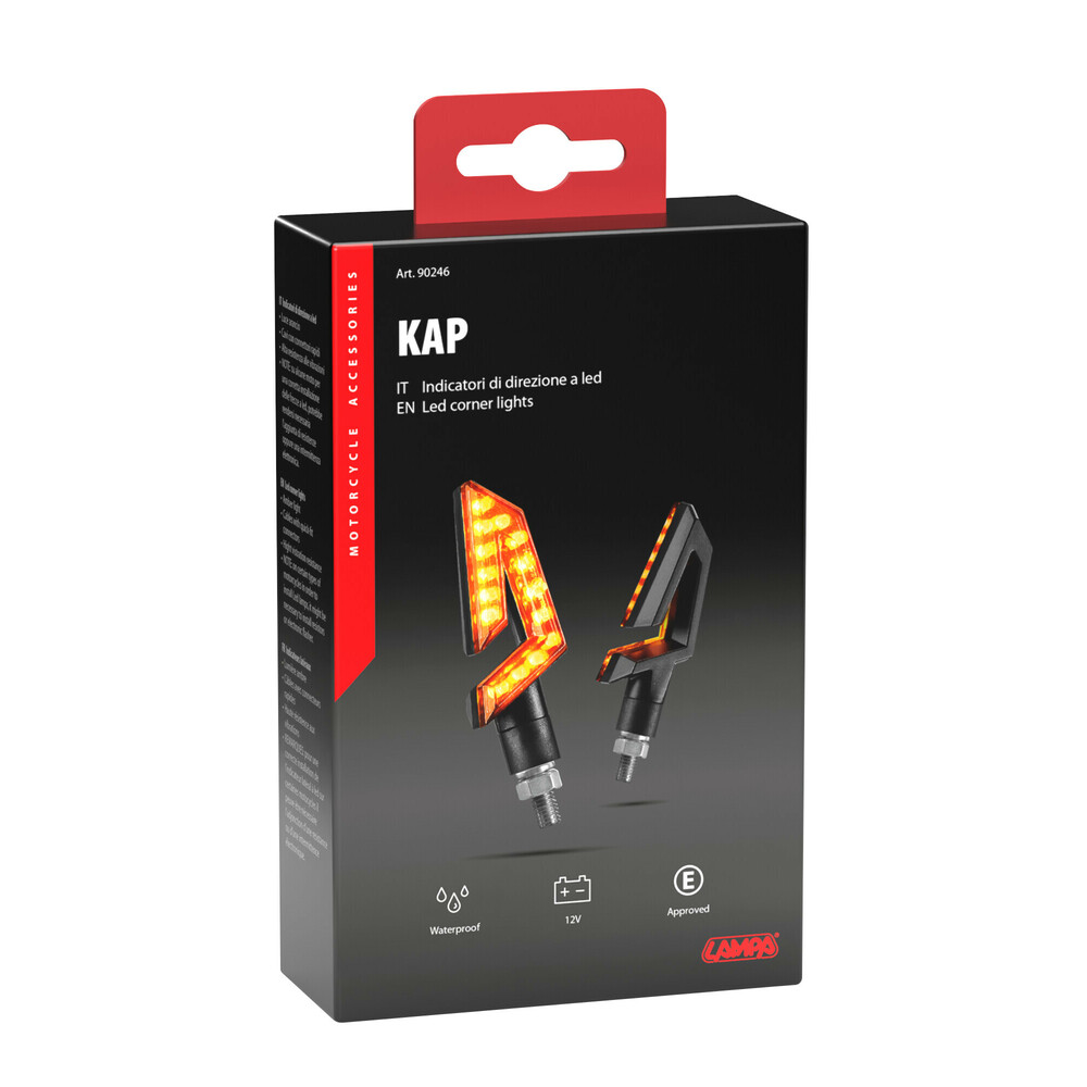 Indicatori di direzione a LED 12V mod. KAP