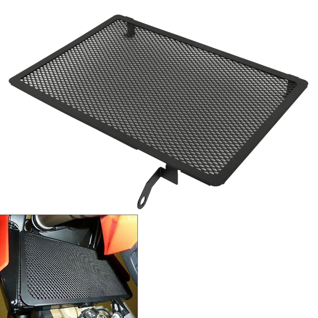 Kit Griglie Protezione Radiatore Olio e Acqua Ducati Multistrada 1200 10-14 Nero