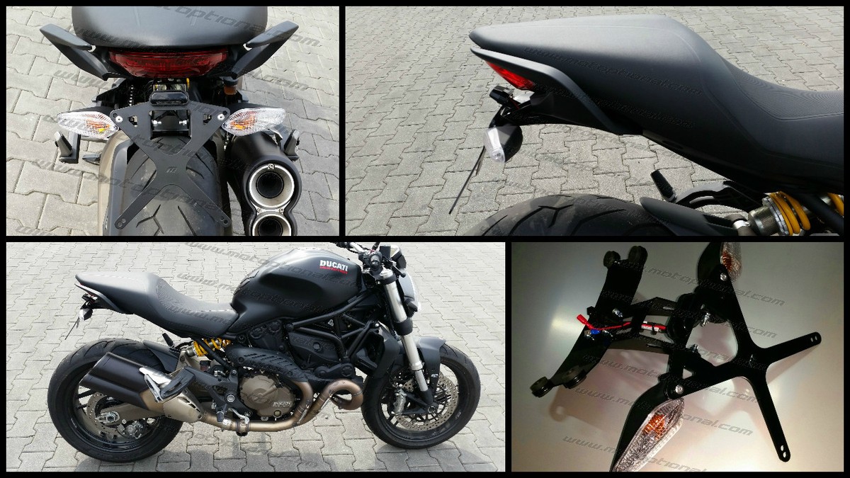 Portatarga Regolabile Ducati Monster 821-1200