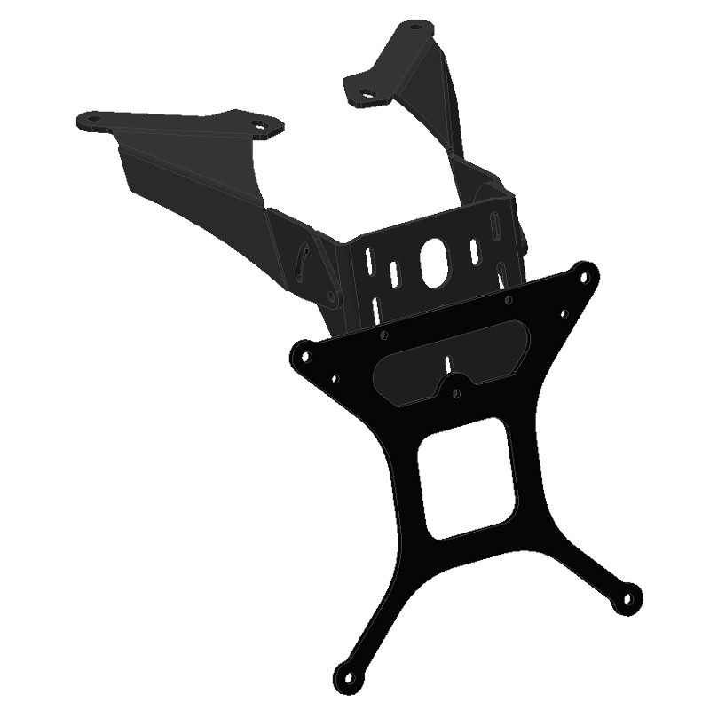 Portatarga Regolabile Yamaha T-MAX 500 2008-2011